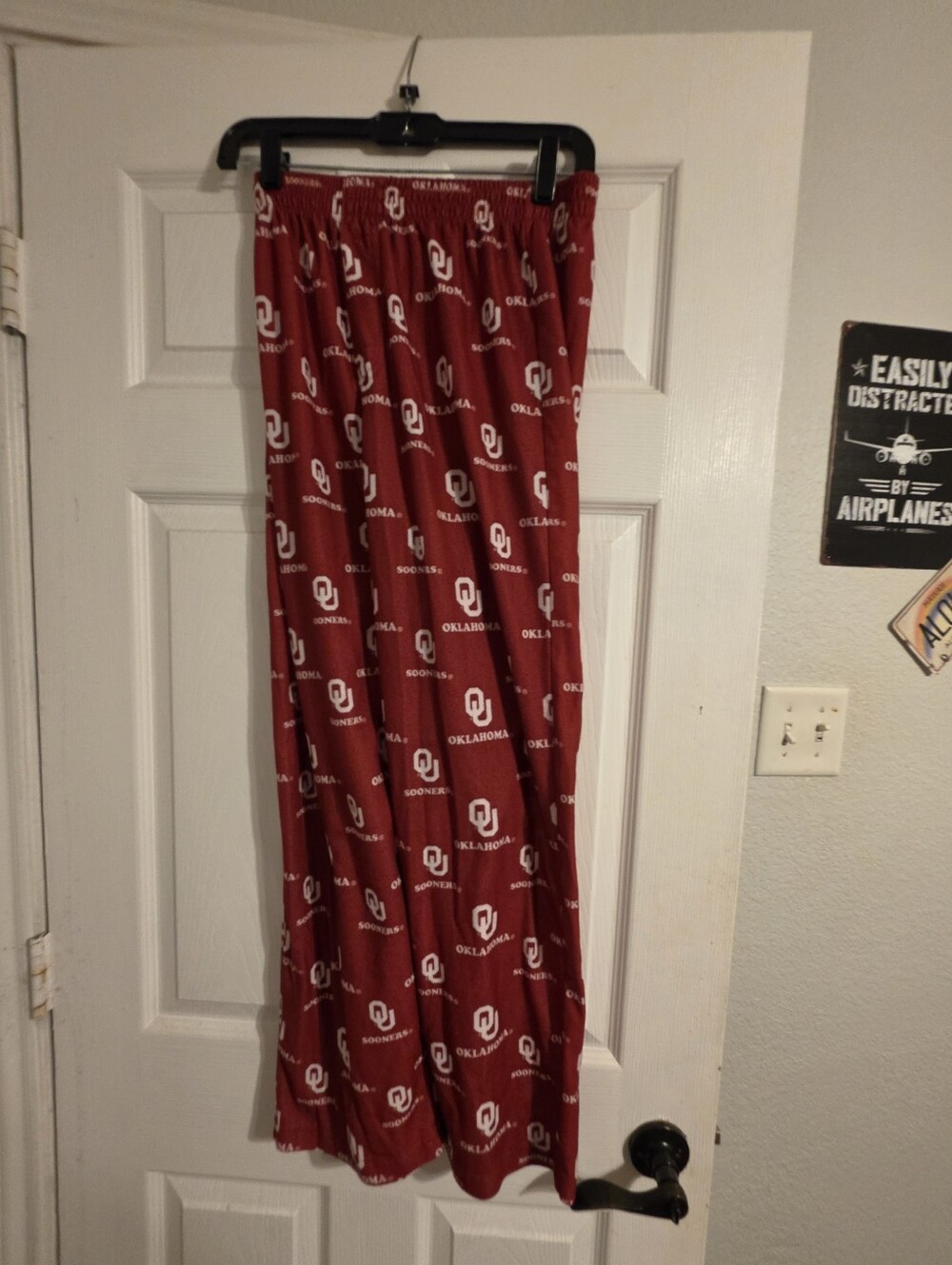 Oklahoma Sooners Youth Lounge Pants GEN2 Red Size L (14-16)  Kids NCAA